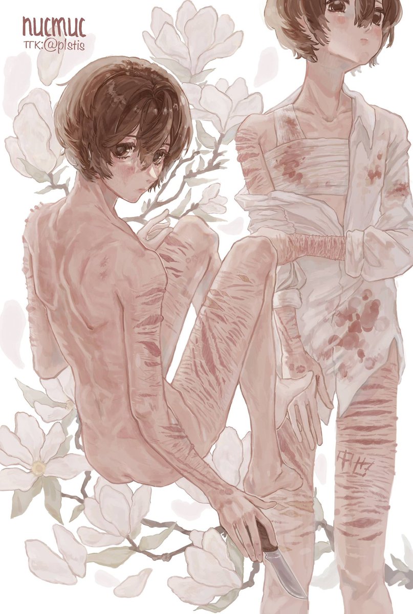 veranyashkaaa's tweet photo. ,,,,,,,,,,,,,,, больно ?? 🔪 М не б 0 льно??? #bsd #DazaiOsamu #bungostraydogs https://t.co/9JqX2EbRJt