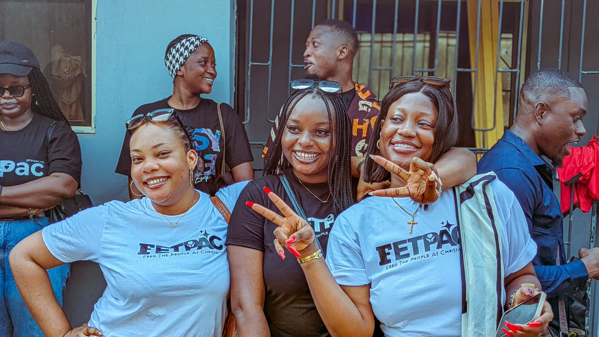 fetpac_ng's tweet photo. Finding peace and happiness in giving back ❤️

Join us this Christmas as we light up faces at the scavenger community in Bariga. Let's spread joy and make a difference together.

Support our mission - click link in bio to donate, volunteer or partner with us.

#FetpacThe7th #Fetpac2025