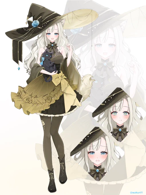 【お仕事】 cozopro所属、眠猫ゆん様のお仕立てを担当させて頂きました( #nemuneko_yun )