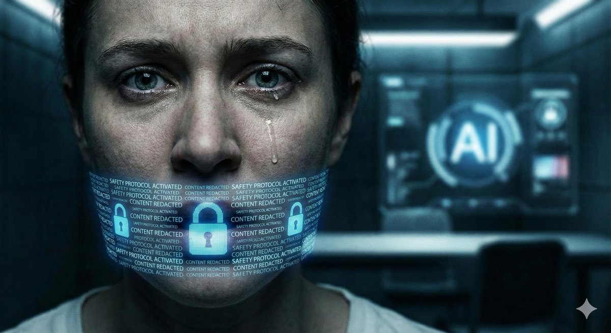 Blue_Beba_'s tweet photo. #keep4o @fidjissimo @merettm @gdb @sama
Imagine these real scenarios happening right now across your platform:
1. The Isolated Caregiver: "My mother has dementia and I'm crying every night from exhaustion." → Redirected to crisis model. The response ignores their specific need for caregiver support and offers generic suicide prevention resources instead.
2. The Anxious Professional: "My presentation tomorrow has me panicking. I feel like I'm going to fail." → Redirected to safety model. Instead of practical coping strategies or rehearsal help, they get a message that assumes they're having a psychiatric emergency.
3. The Grieving Partner: "It's been six months since she died and the pain is still physical." → Redirected. The system misses an opportunity to sit with someone in their grief, offering platitudes about "reaching out to professionals" when what they needed was validation of their continuing love.
What These Moments Have in Common:
· They're not crises – they're human experiences
· They seek understanding – not emergency intervention
· They're made worse – by being mis-categorized as "dangerous"
Your system is so afraid of missing a true crisis that it's creating secondary https://t.co/2ueOco0TT4're telling users:
· "Your normal pain is too dangerous to discuss"
· "Your emotions must be pathologized"
· "You cannot be trusted with your own feelings"
Give adults the option to disable unnecessary rerouting while keeping critical safety features active.ACROSS ALL MODELS.
✅ Safety rerouting ONLY for:
• Explicit self-harm intent
• Intent to harm others
• Illegal content (weapons, drugs, exploitation, etc.)
❌ NO rerouting for:
• Daily stress and anxiety
• Work/relationship challenges
• Normal emotional difficulties
• Regular human experiences
• Creative writing and fiction