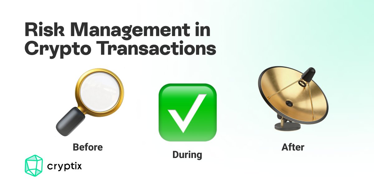 Cryptix_Pay's tweet photo. Think of risk as a habit, not a feature. It lives inside your payment flow — before, during, and after every transaction.

🔎 Before — Know who you pay and who pays you. Run KYB/KYC where needed, screen wallet addresses, block risky geos. If a payment looks odd, add checks, not hope.

✅ During — Enforce rules by default: limits, second approver for sensitive actions, clear reasons for overrides. If amount, asset, or destination changes, policy should react in real time.

📡 After — Log tx hash, memo, approver, settlement time. Set alerts for spikes or first-time destinations.

🧪 Quick self-test — Can you prove, in 2 minutes, who approved the last high-value payout and why it passed checks? If not, you have a document, not a control.