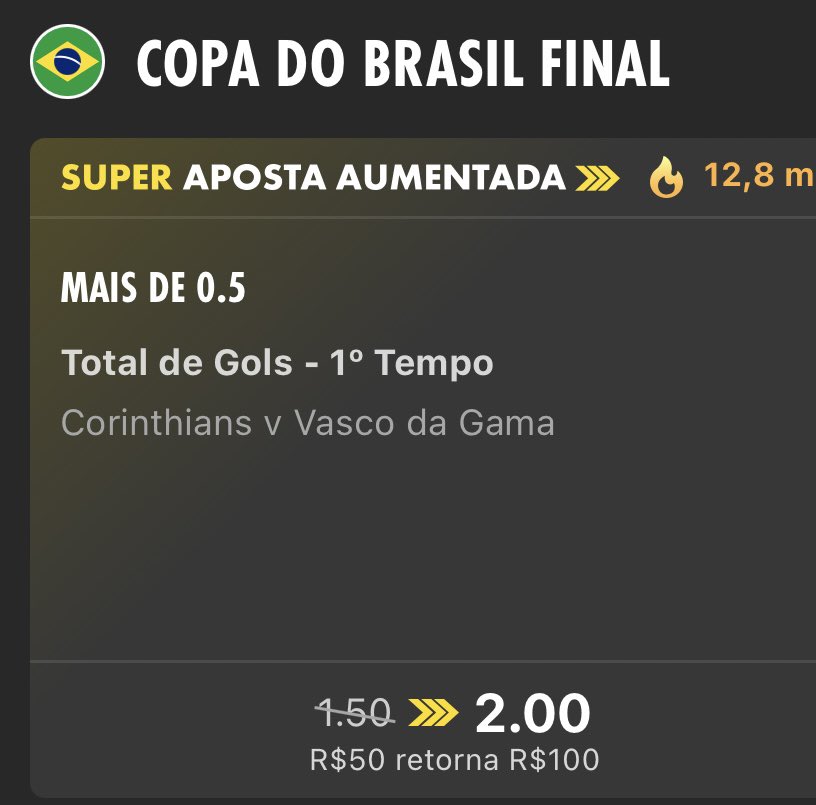 TPCtips's tweet image. Bet365 lançou uma baita aposta como super odd vale 2u facilmente!
