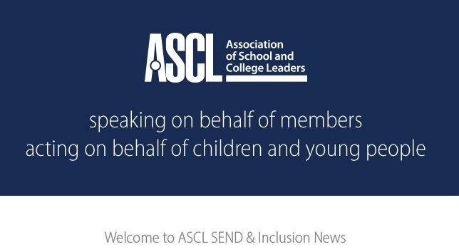 ASCL_UK's tweet photo. #ASCLmembers: December's #SEND and #Inclusion News by @MargaretMulhol2 includes key updates, research and opportunities to support and help leaders keep our most vulnerable learners at the centre of decision-making. More information too on #ASCLPastoral next month. https://t.co/OHfBbYEO5g