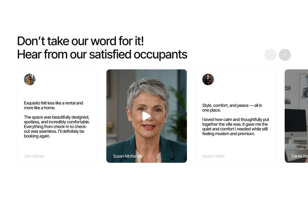 theakintundedan's tweet image. Testimonial Section for Exquisito✨