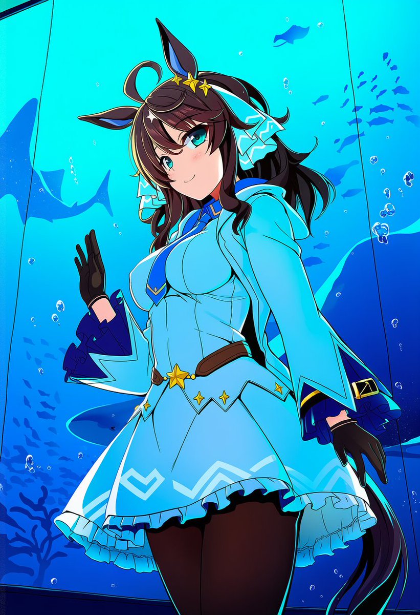 タクトちゃんと水族館