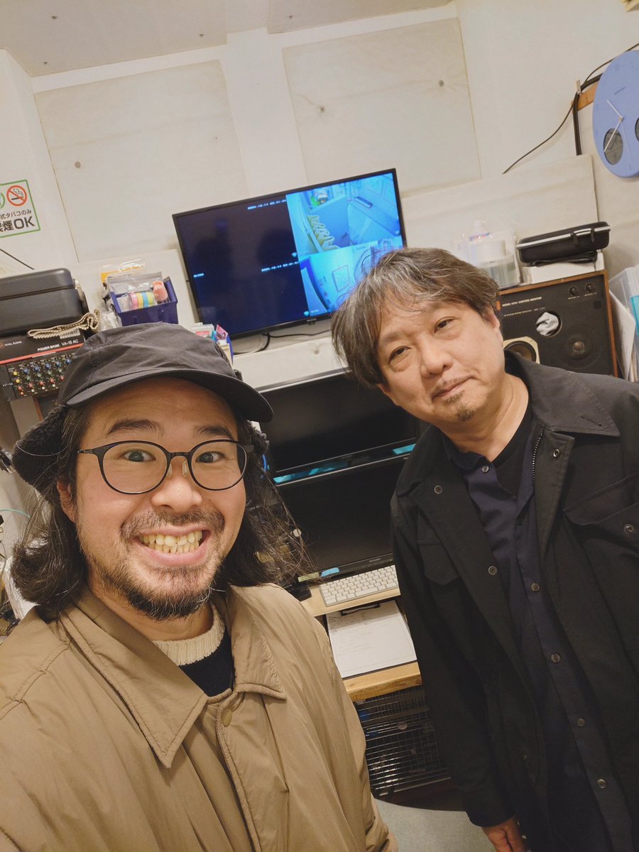 marchrecordings's tweet image. 中央林間にあるスタジオフリースローにて、来年のfar-off landレコーディングに向けて打ち合わせでした🔥

こちらは元渋谷屋根裏のPAオペレーター伊藤さんのお店。
本当にひさしぶりにお会いしたんですが、当時の懐かしい話もしながら、録音に向けていろいろお話を聞いてもらいました。

#far_off_land
