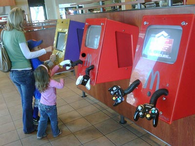 VideoGameHstry's tweet image. Playing Nintendo at McDonalds in the 90s and 2000s