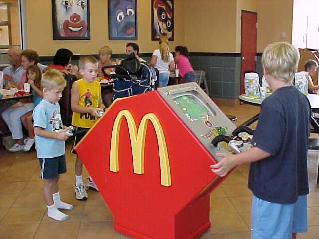 VideoGameHstry's tweet image. Playing Nintendo at McDonalds in the 90s and 2000s