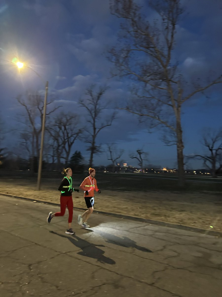 SpewakR's tweet image. It was the perfect morning for speedwork! We had such a great workout with the team at Forest Park this morning. We can’t wait to keep building for our spring races at Go! St. Louis! #spewakracing #runstl