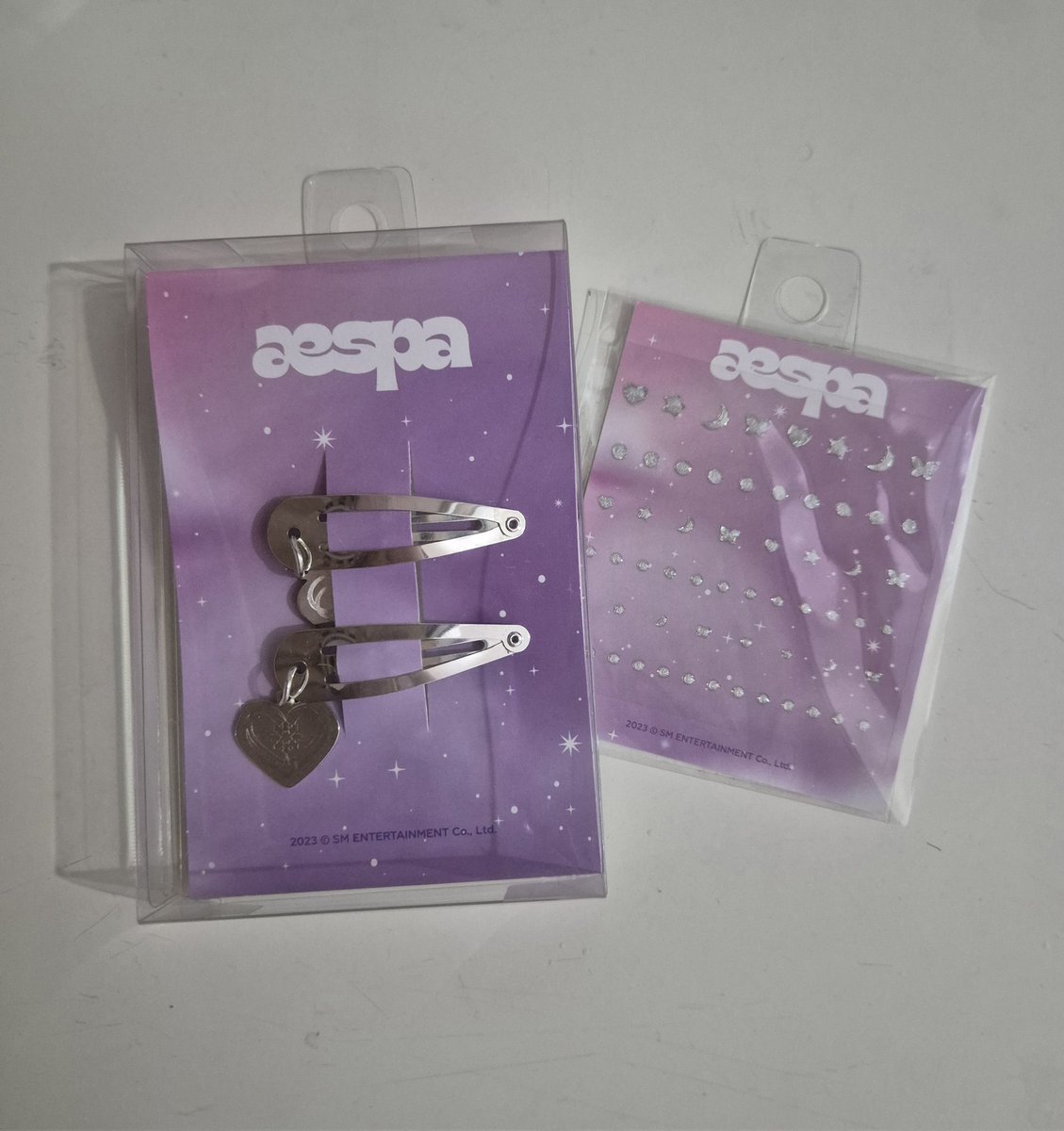 #s Take All Only‼️

Price: 115k (dapet 18 pc + hairclip + sticker aespa) 
dapet semua yang di foto

Ada karina point sticker, minji jepit, dll 🥹
Feel free to opshare yaa

Dom: Tangerang
Dn if interested