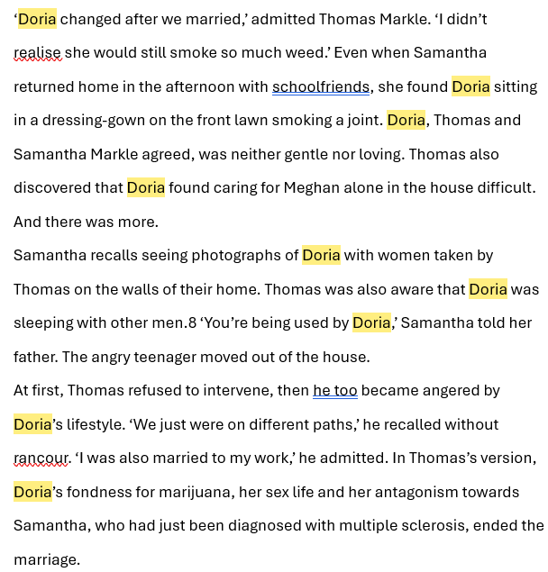 Tamarindos9's tweet photo. There's been a lot of chat about the ILBW's mother.  So I thought it would be worth revisiting "Revenge" by Tom Bower for clues.
1.  What is this "self-realisation Fellowship Temple"?
2.  Who is Jeffrey? (and poor Tom Jr) 
3.  Her infidelities????
4. the absence is not addressed https://t.co/r10Qh4hMCp