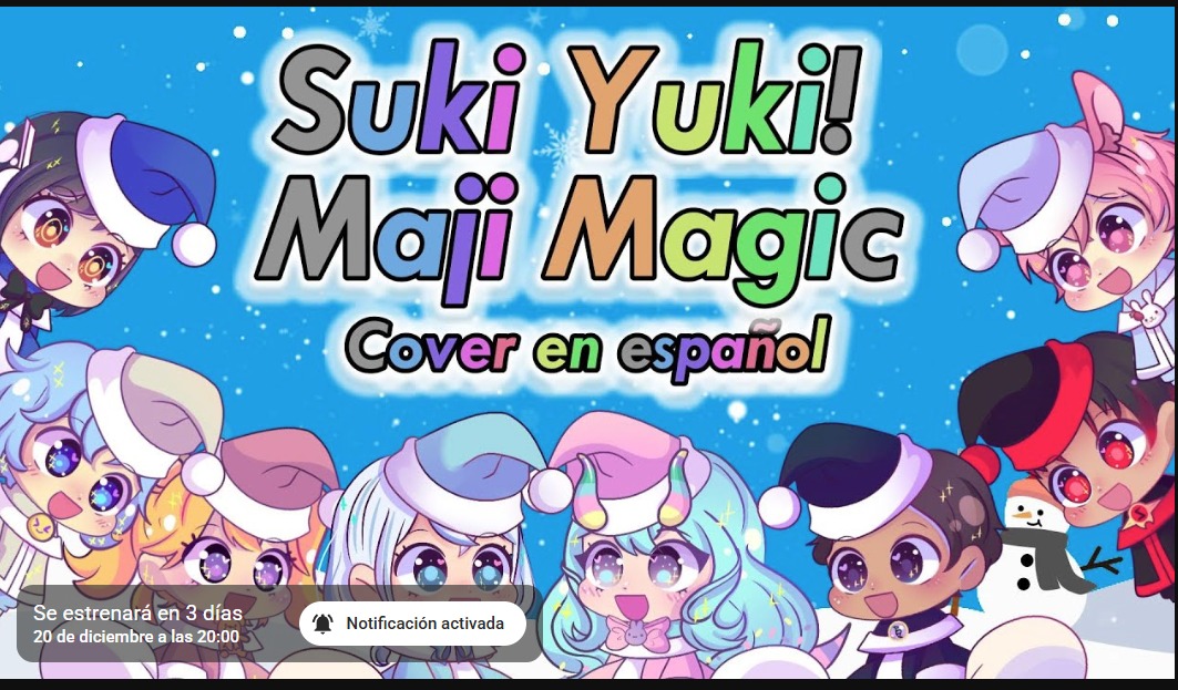 Se viene la sorpresa de 🎄 navidad! 
Mi primer cover en la vida 😭 
Vayan a prender la campanita! 
youtu.be/PCjlMpH6vo8?si…