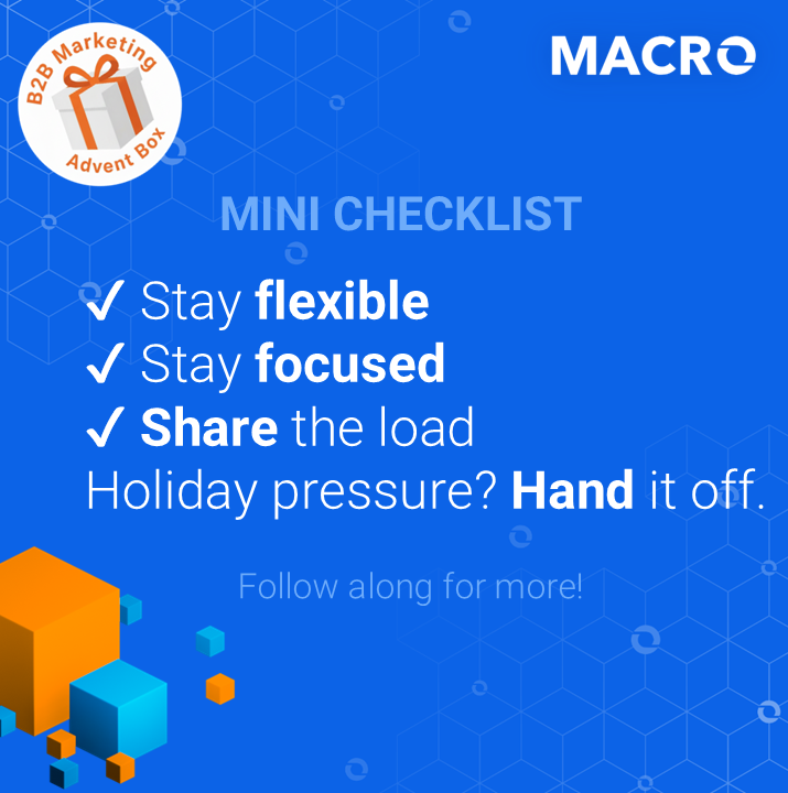 Macromator's tweet photo. Holiday workloads don’t have to overwhelm. Concierge-style support helps teams move forward while keeping priorities clear.
 #ChannelPartners #B2BTeams https://t.co/5XLomMBpwB