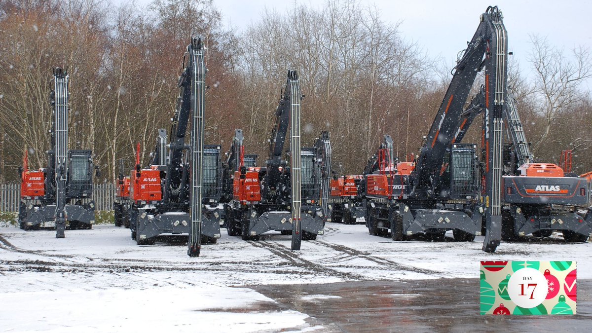Atlas looking unstoppable in the snow
At Contract Plant, we have a range of brand new ATLAS Material Handlers in stock and ready to go, get in contact now to explore how you can add one to your fleet!
08444 99 44 99
sales@contractplant.com
#ATLAS #ScrapAndWaste #MaterialHandling