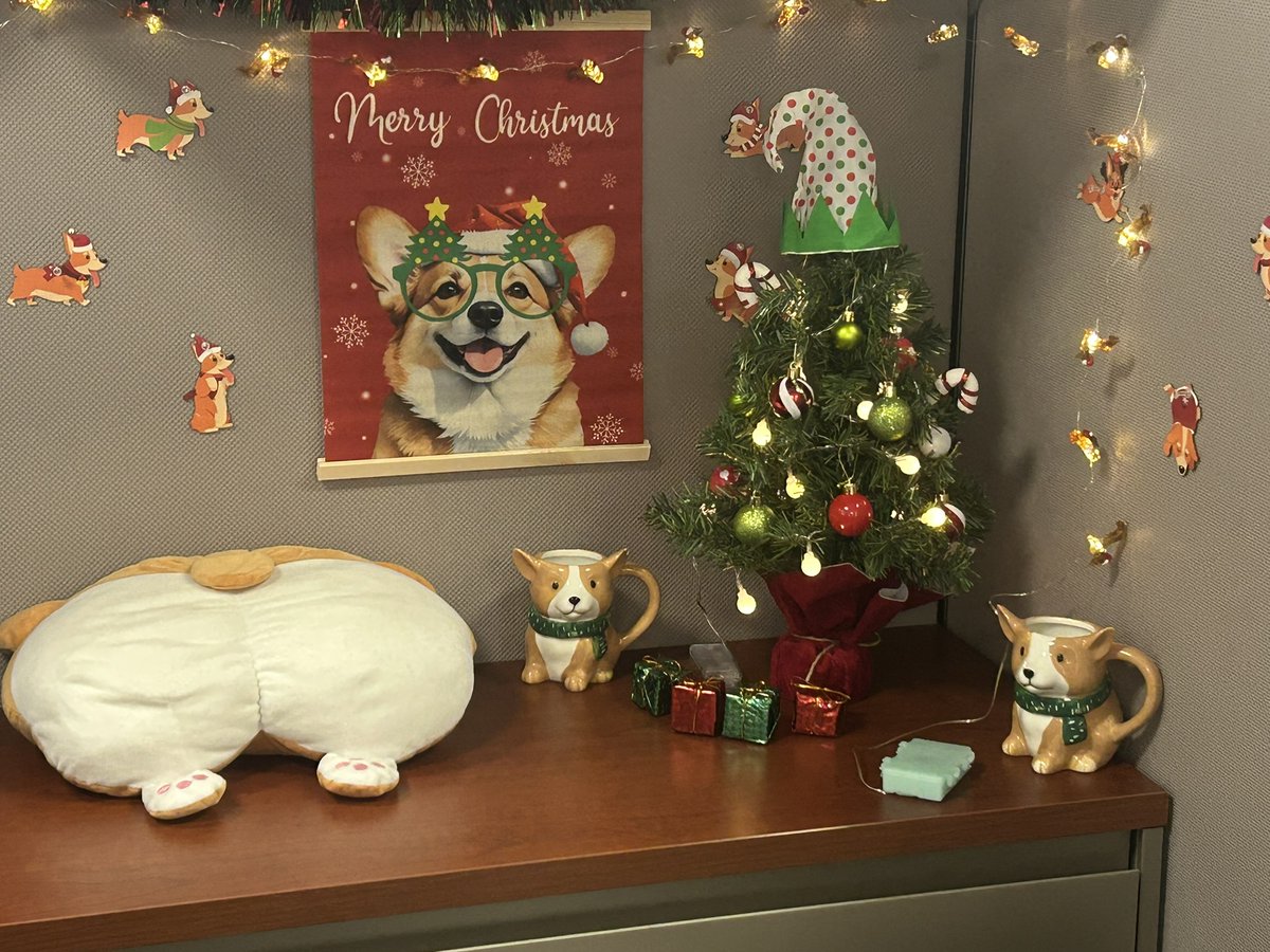 DiversifiedCPC's tweet photo. The holiday spirit is in full swing at Diversified CPC! 

From Grinch wrapping to gnome greetings and corgi cubicles, our teams brought festive fun to work. 

Thanks to everyone who helped make the season bright. Happy Holidays from our team to yours! https://t.co/9Issbf1rRW