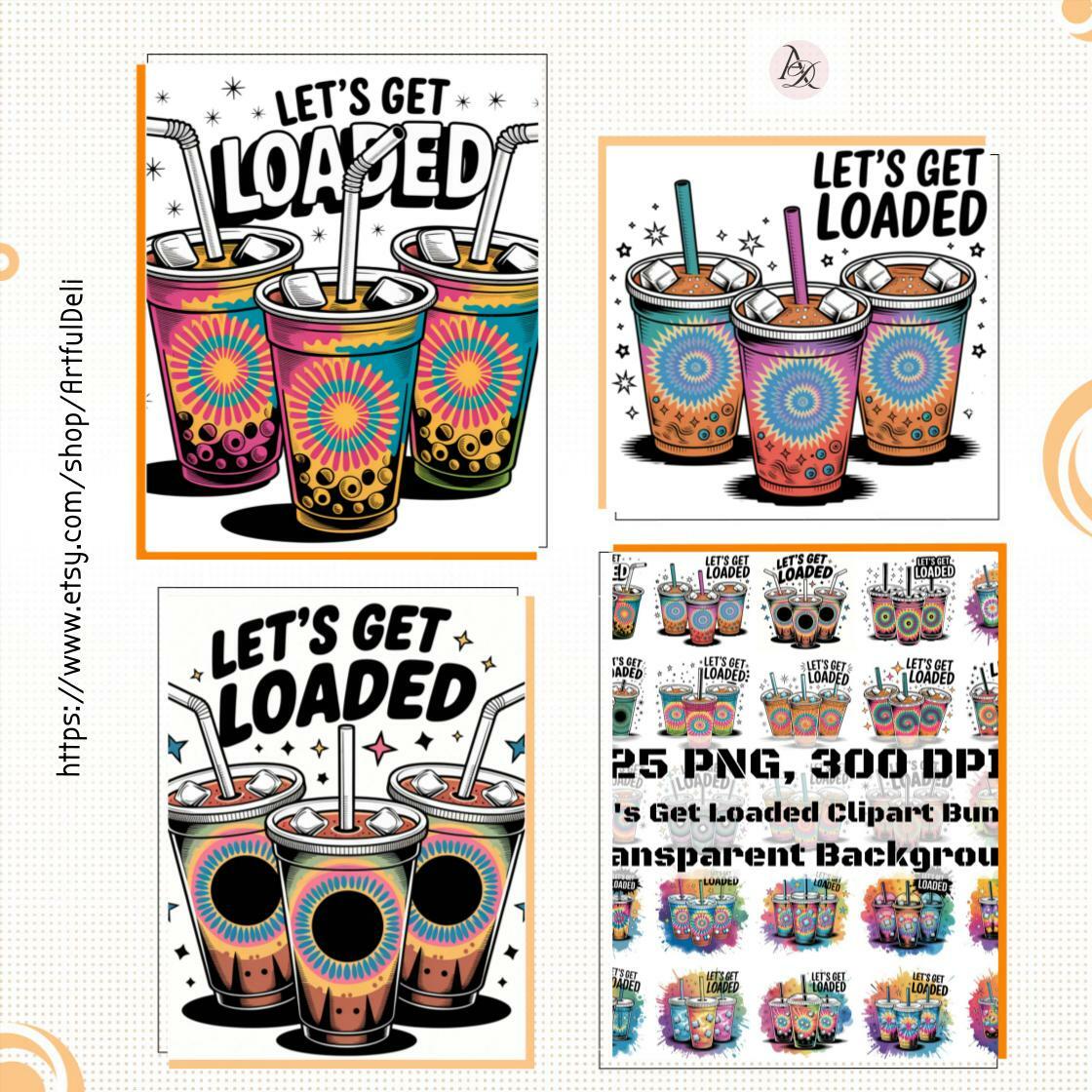 ElvanCampbell's tweet image. Unleash your creativity with our Let's Get Loaded Tea PNG: Tie-Dye Clipart Bundle for just $3.00. Perfect for your next project! #DigitalArt #ClipartDesign

Shop Now etsy.com/listing/187842…