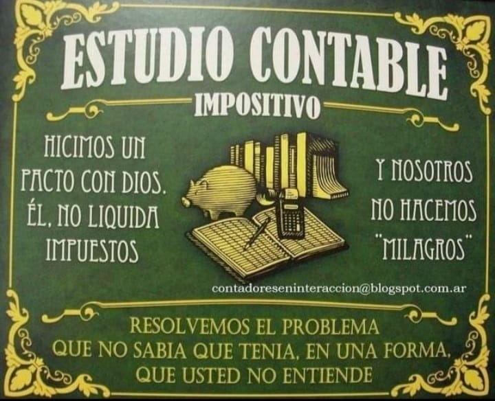 Feliz día a los Contadores