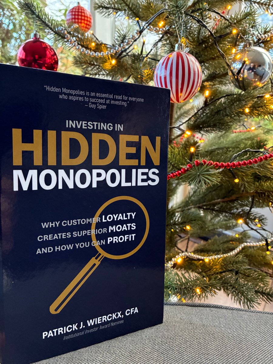 Most Christmas gifts are forgotten by January.

This one isn’t.

Hidden Monopolies offers a fresh perspective on investing by viewing companies through the eyes of their customers. A thoughtful gift for anyone interested in investing or strategy.