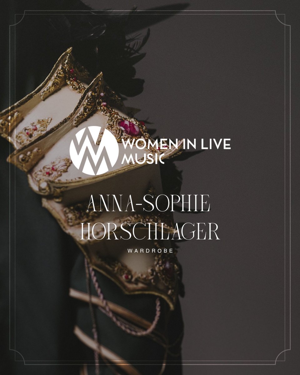 We extend our congratulations to Anna-Sophie Horschlager for winning in the category of Wardrobe for her work with Sleep Token and Bring Me The Horizon this year in the Women in Live Music Awards 2025.