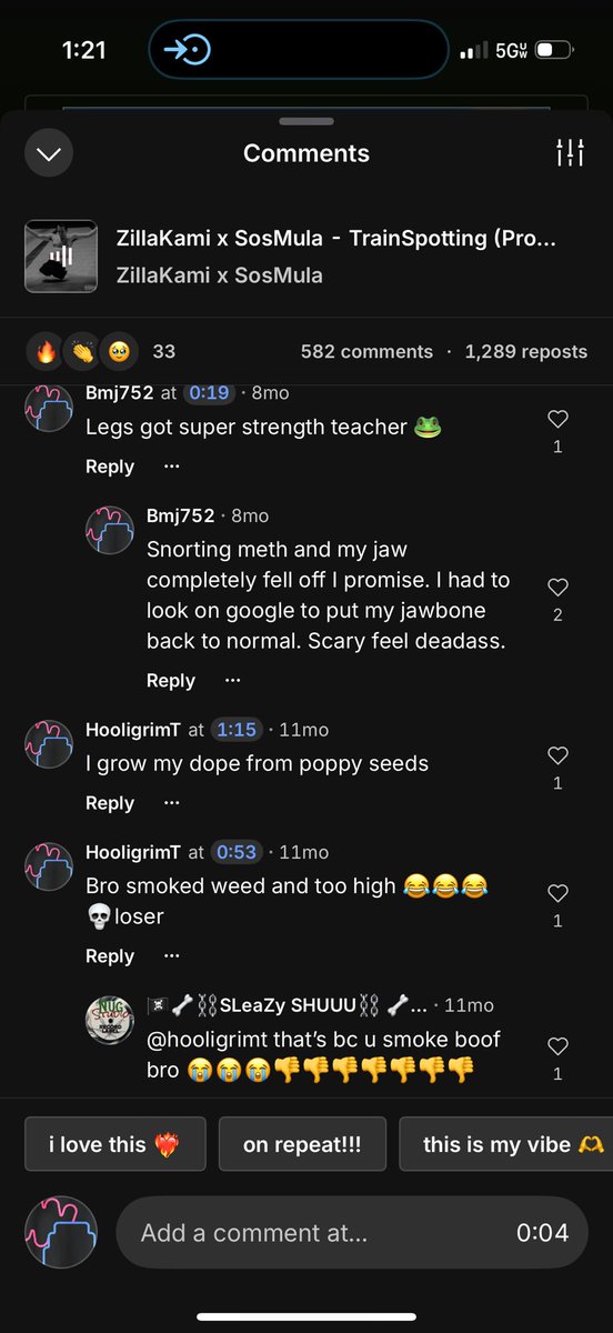 SoundCloud comments are so funny