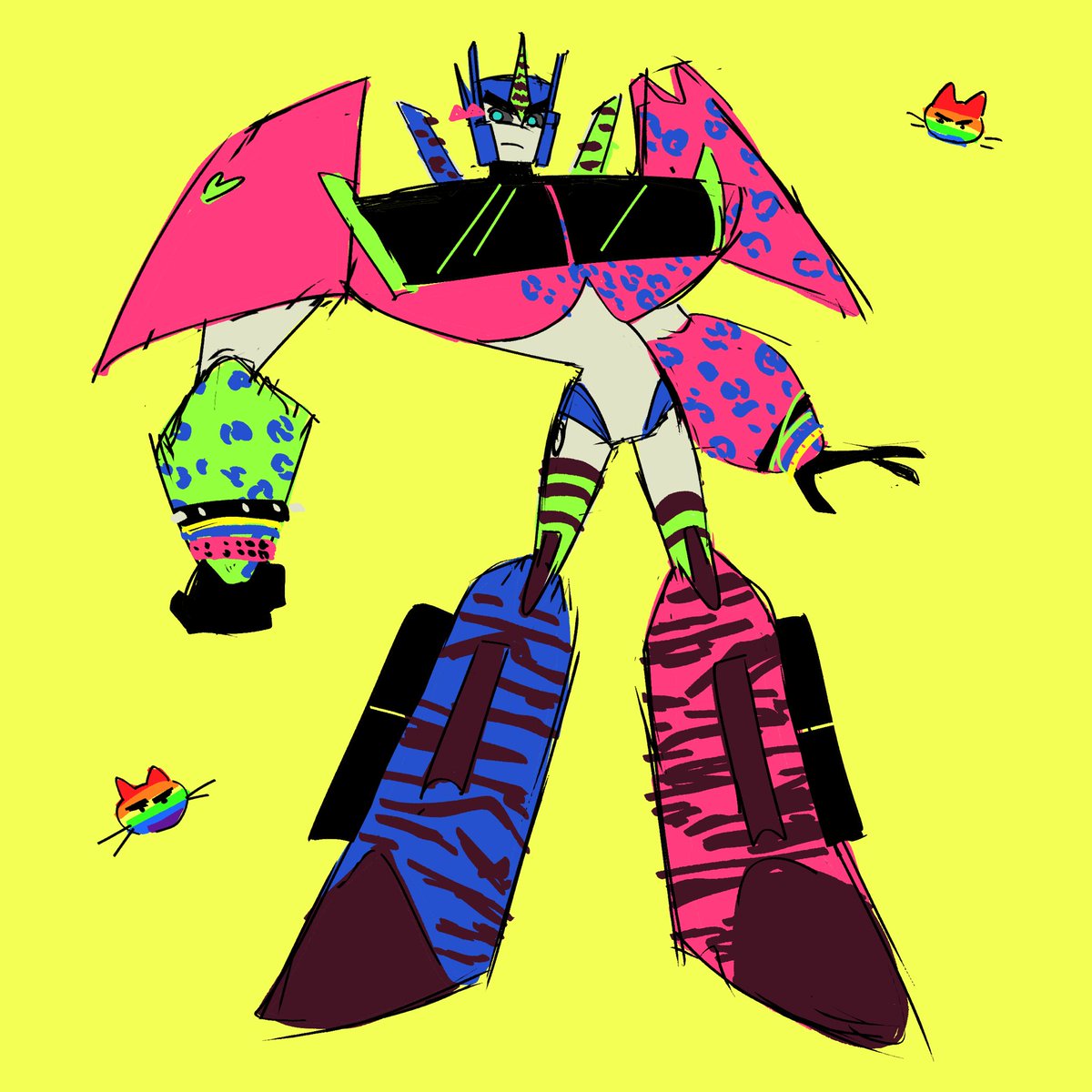 SCENE OPTIMUS X3
or op after miko gives them a makeover
#tfp #transformers #maccadams