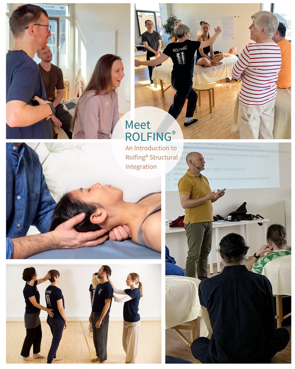Meet Rolfing® Structural Integration in just one weekend! Your introduction to the method, its history and training. Book your 2006 weekend in Munich or Amsterdam👉 rolfing.org/find-a-course?…]
#MeetRolfing