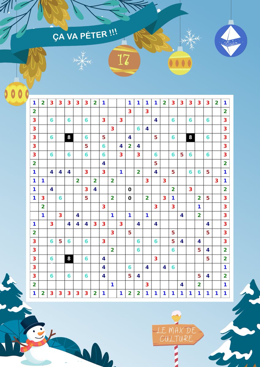 LeMaxDeCulture's tweet photo. Énigme du 17 décembre 🎄
"Ça va péter !!"
Pour participer : https://t.co/YW2KCKS8iU https://t.co/cBbwheXFrC