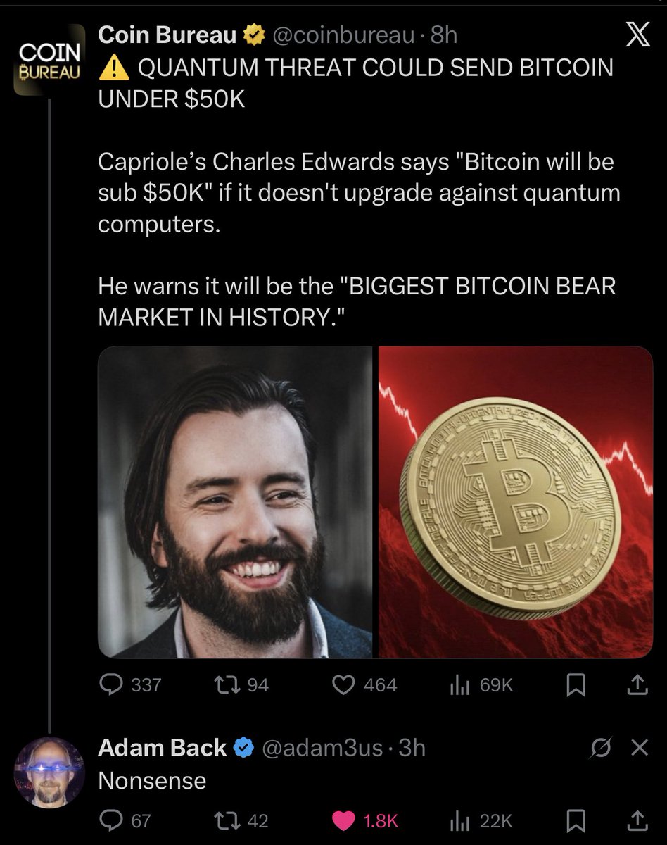 Parfois la vérité est dans le ratio Adam Back est Satoshi Nakamoto selon  John McAfee (Personnellement je penche plutôt pour Hal Finney)