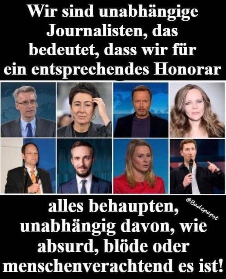 "Qualitätsjornalismus in Deutschland "