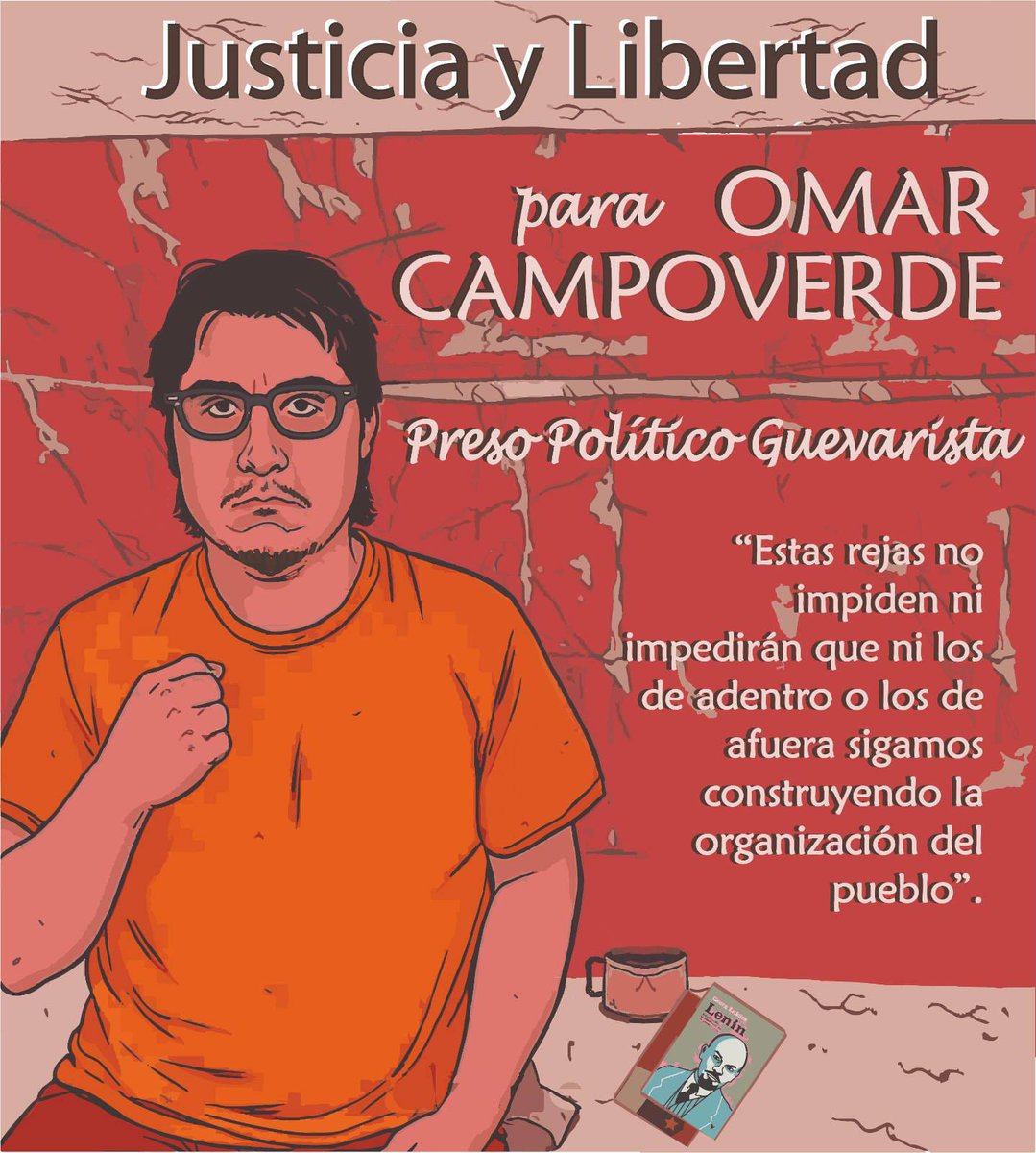 FrentesRojos's tweet image. 🚨DENUNCIA PÚBLICA 🚨
Omar Campoverde fue trasladado ilegalmente a la “Cárcel del Encuentro”. Sin sentencia, sin vínculos criminales. Su “delito”: denunciar violaciones a los DDHH y la corrupción del SNAI.
Es Preso Político.
 Libertad para Omar.
 Libertad PRESOS POLÍTICOS.