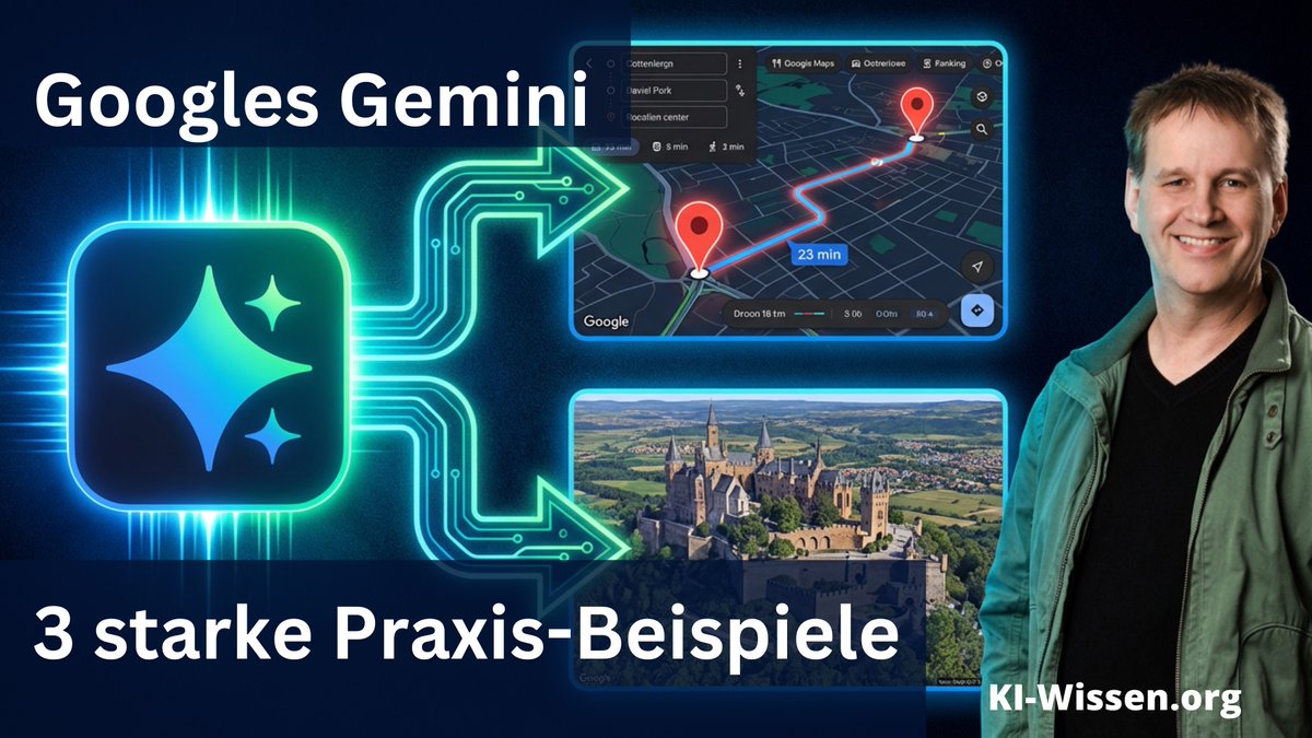 Google #Gemini richtig nutzen 🚀 3 starke Praxis-Workflows mit:
🗺️ Maps &amp; Earth
✍️ Canvas (Blog → Infografik)
Praxisnah, verständlich, ohne Setup.
youtu.be/CJEDAlPpMCE