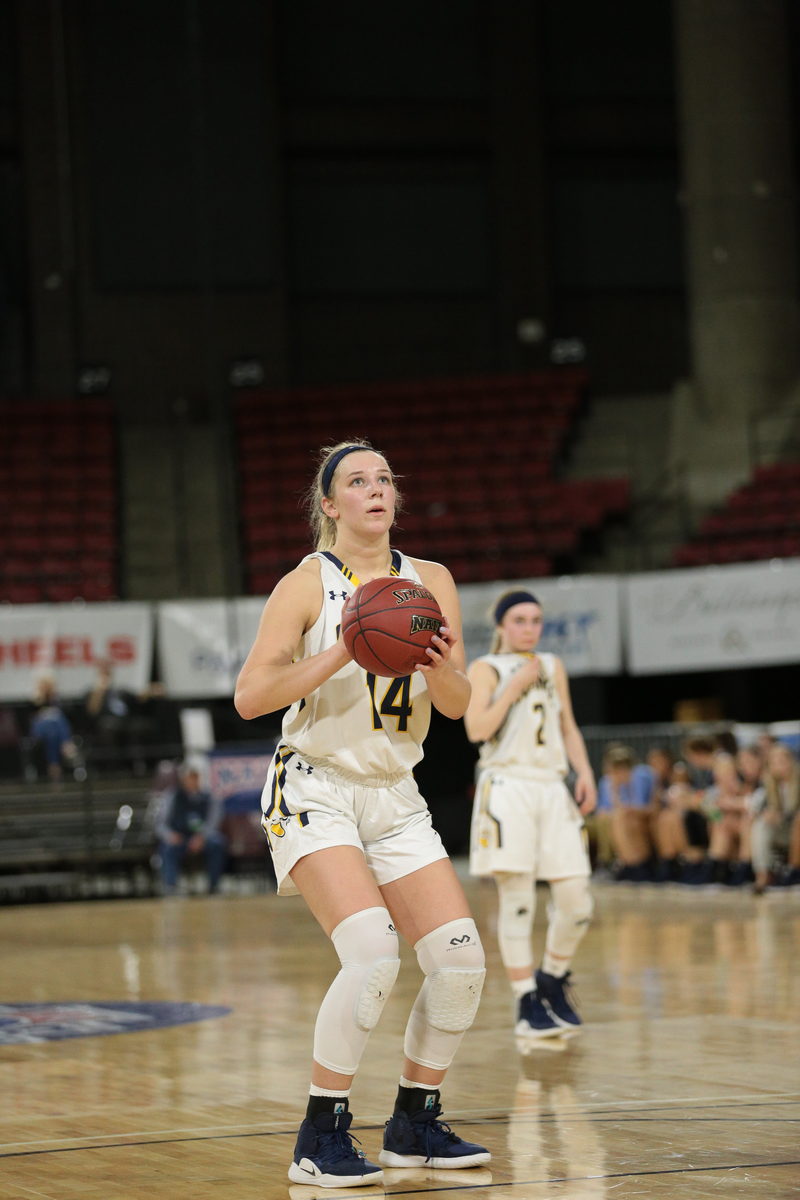 CUbookWBB's tweet photo. The game that didn't happen... then did... 5 years ago today the #13 Pride defeated (RV) Our Lady of the Lake 74-65 in Springfield, Missouri. This was set up due to a nixed NAIA National Tournament game from the previous season. Makenna Haase scored 27 pts and added 12 rbs https://t.co/6fB2Sq2Elt