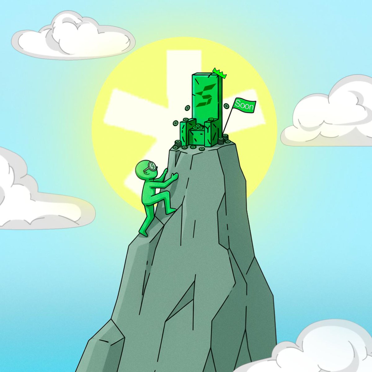 All will be worth the climb.

Soon.