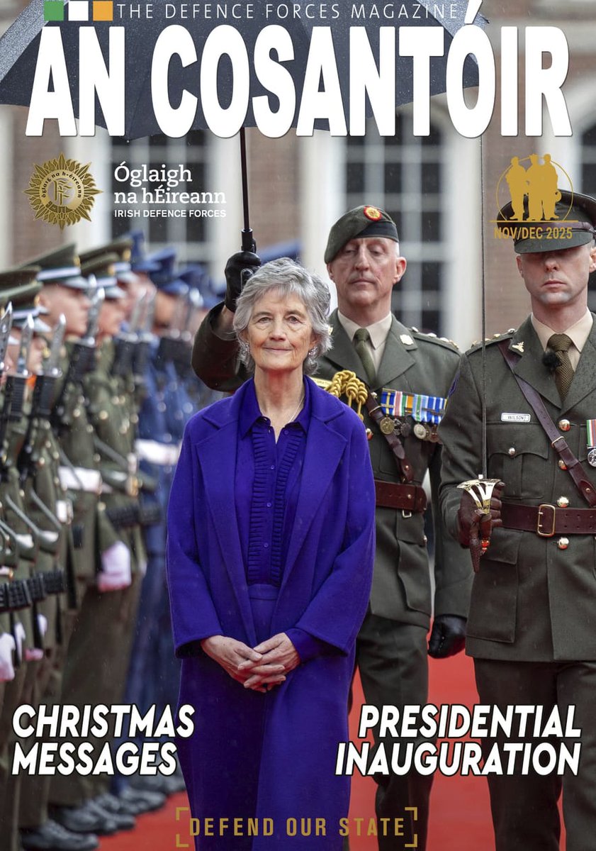 How sickening that this woman, who has spent her career snearing at the <a href="/defenceforces/">Óglaigh na hÉireann</a> and even the very concept of national defence, is now C-in-C of the very same organisation.