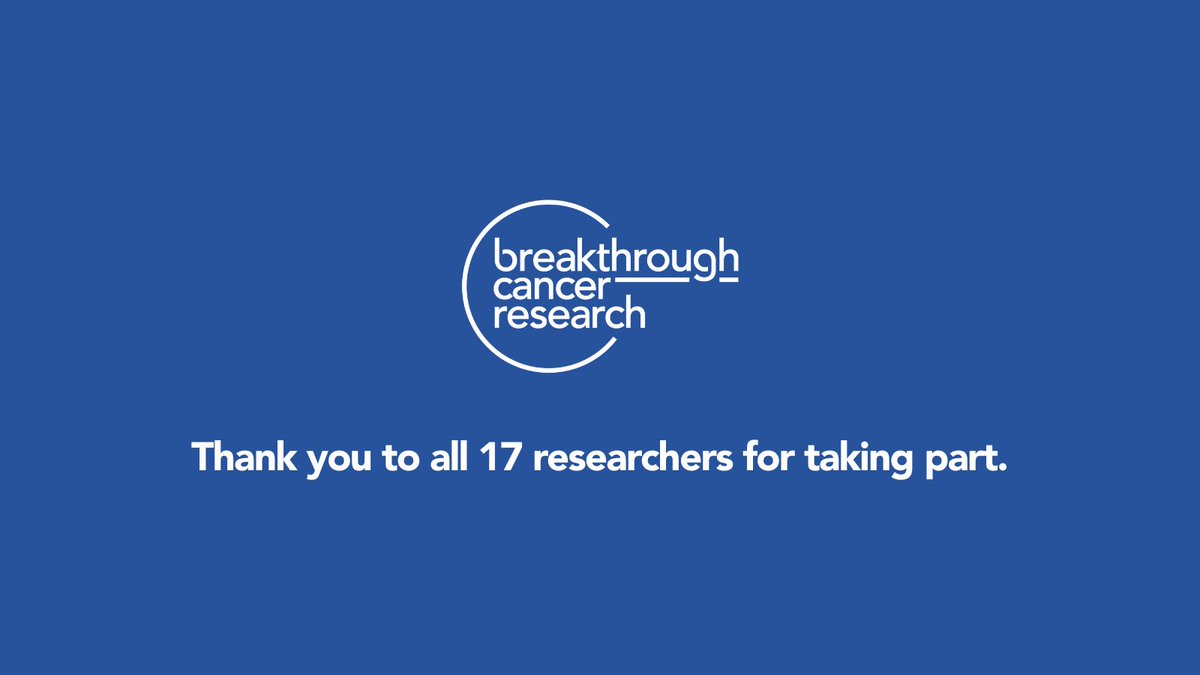 Breakthrough Cancer Research tweet media