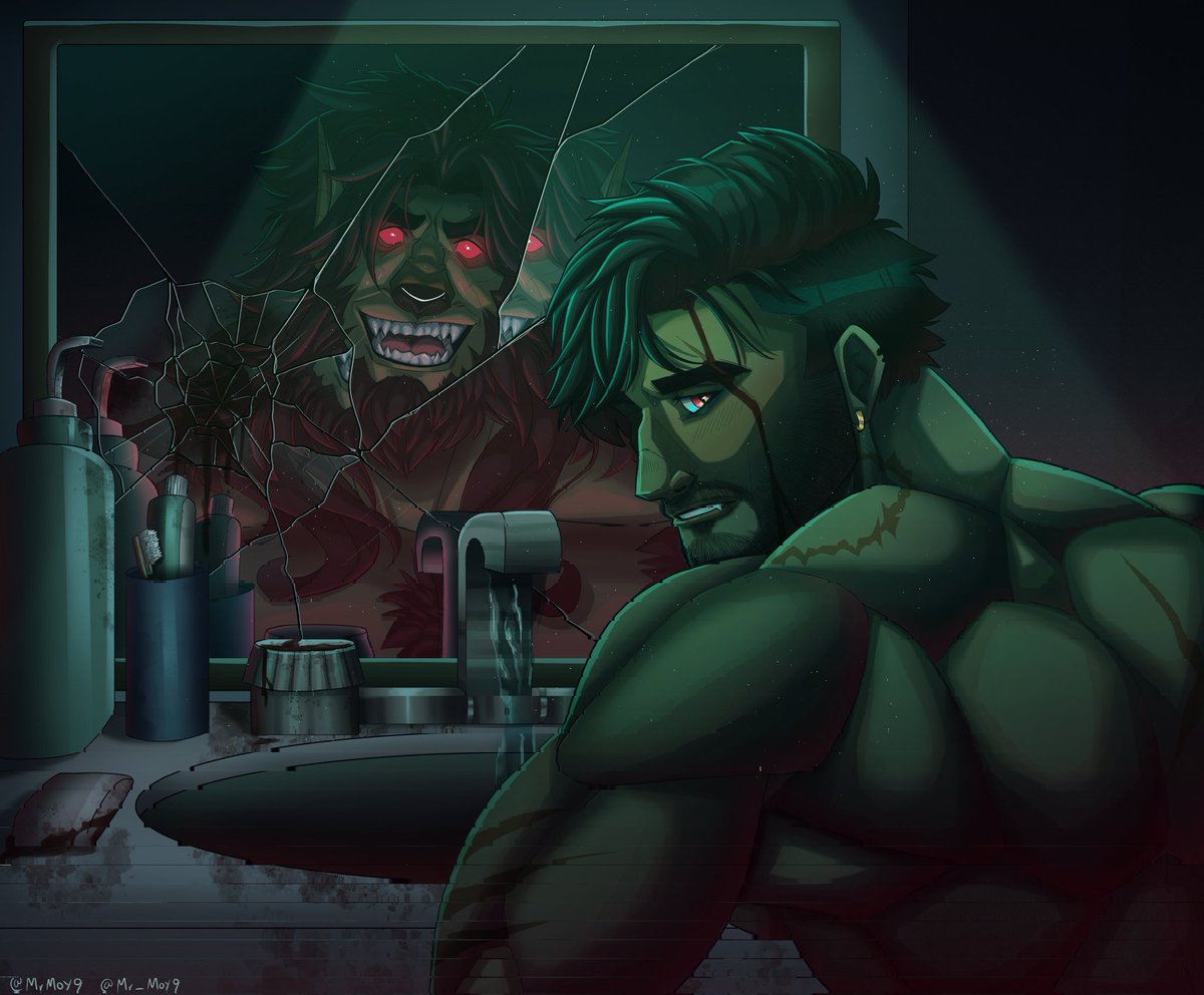 MrMoy9's tweet image. ||The monster I have Become||

An illustration I made  for my design class, and just in time for werewolf Wednesday 

The process is in the thread (1/2)

#art #digitalart
#originalcharacter #WerewolfWednesday