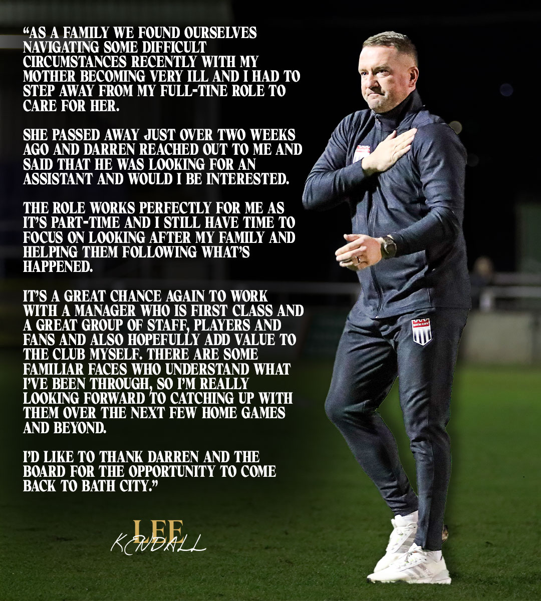 BathCity_FC's tweet photo. Welcome back, @kendscoach 🖤 https://t.co/vUDgMcc0yL