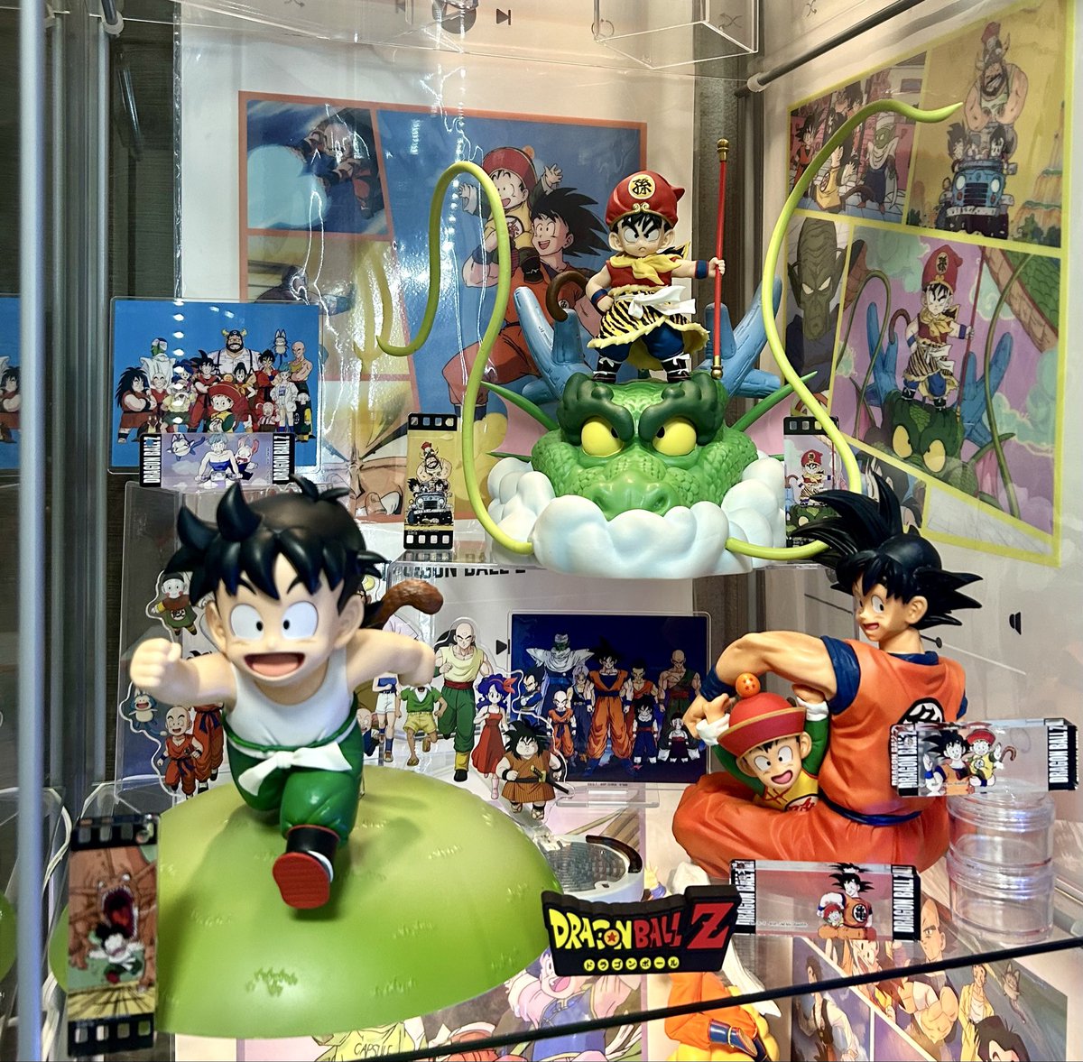 OPディスプレイ3種✨ アクスタ追加して完成！ GTのフィギュアも待ってます…