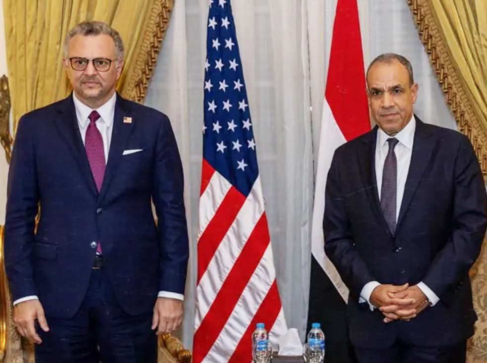 TAParabic's tweet photo. مصر والولايات المتحدة تؤكدان رفض أي محاولات لتقسيم السودان أو الإضرار باستقراره، وتشددان على دعم وحدة البلاد وسلامة أراضيها، وتعزيز التنسيق المستمر في إطار الرباعية الدولية، بحسب بيان وزارة الخارجية المصرية. https://t.co/yCYuYneI8o