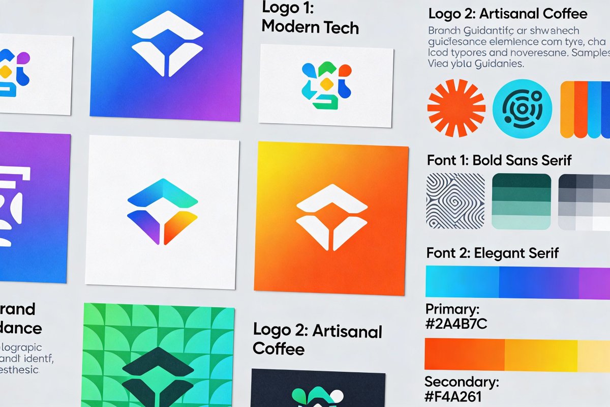Your logo is the first handshake with customers. We create brand identities that stick—logos, color palettes, and guides built to last.