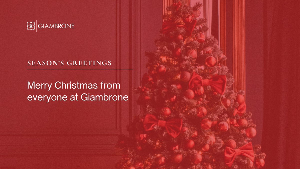 Giambroneintern's tweet photo. Merry Christmas from everyone at Giambrone! 🎄✨
Buon Natale! 🎁
Joyeux Noël! 🎅🏼✨
¡Feliz Navidad! 🎄

#giambrone #lawyers #lawfirm #christmas #festive #season https://t.co/yW6SJsgz3Q