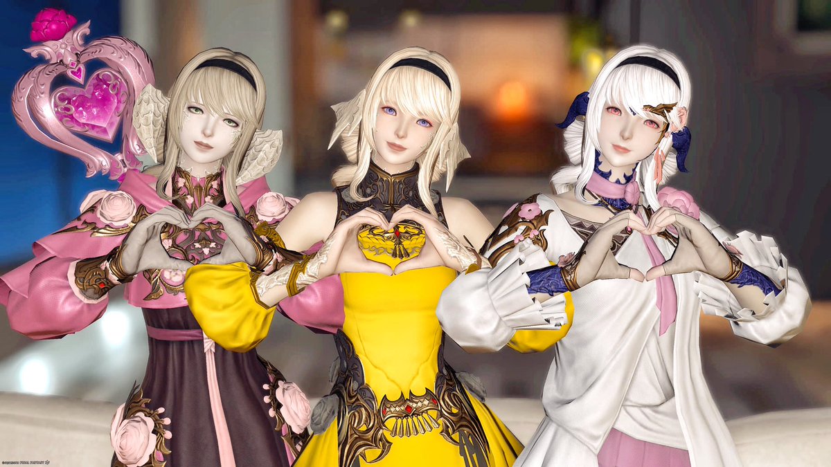 新しい髪型かわいすぎな🥰
#FF14