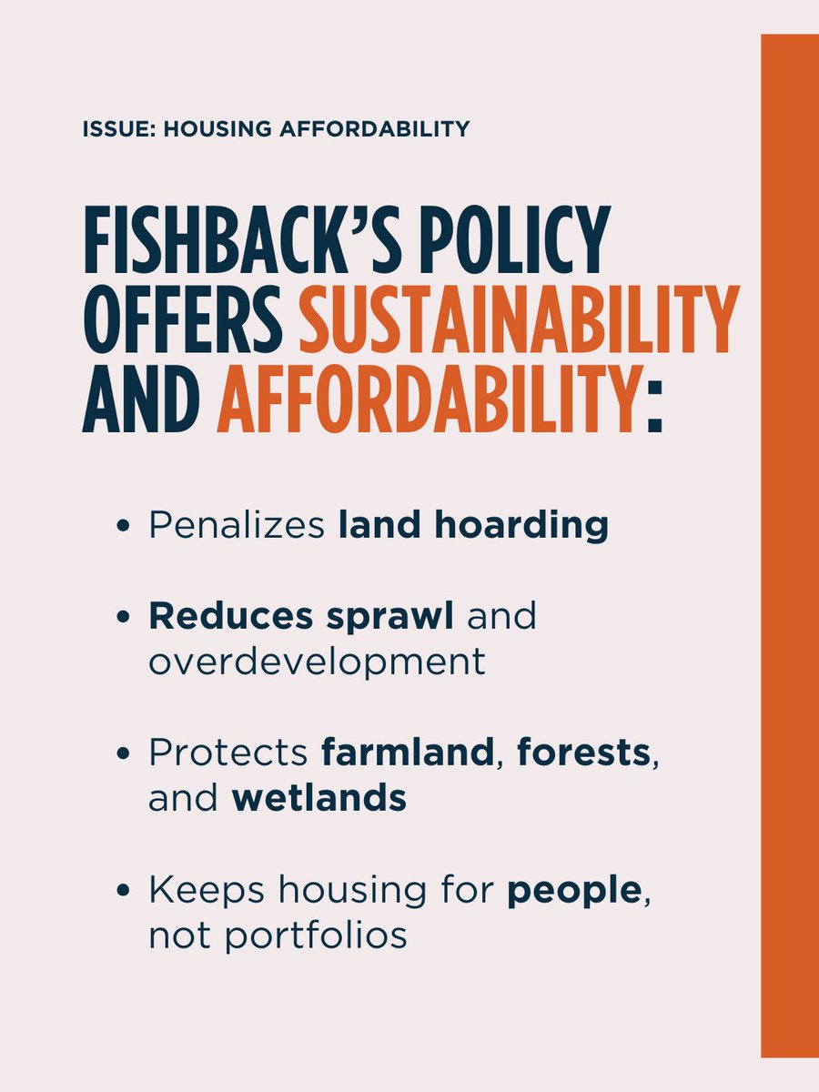 Women4Fishback's tweet photo. Fishback #OnTheIssues — because housing is for people, not portfolios.

Stay tuned for more #OnTheIssues that will explore economic plans, educational policy, and more 🫡 https://t.co/GChyejm7gN