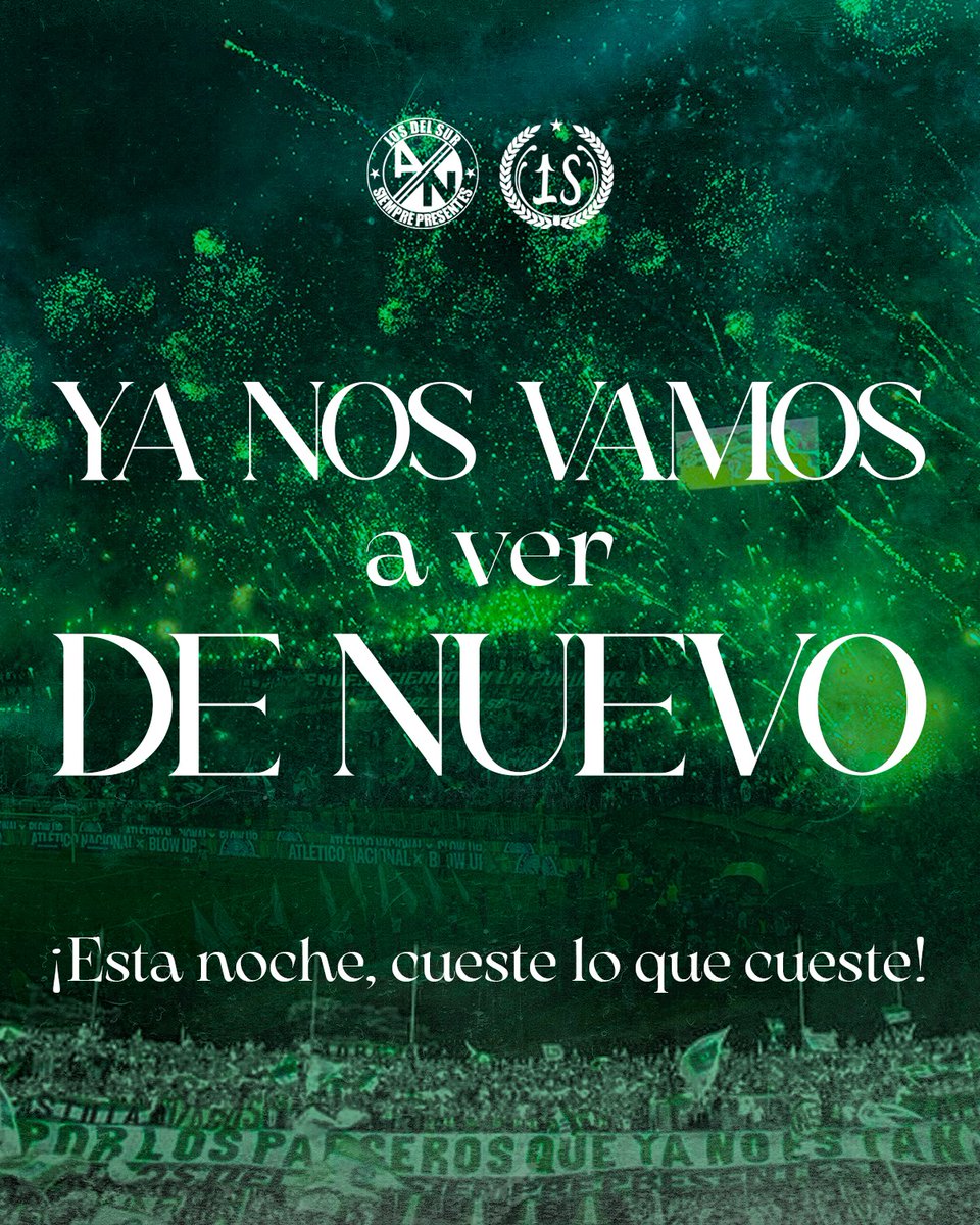 Los colores de Antioquia son el verde y blanco, los mismos que llevo en mi corazón. <a href="/nacionaloficial/">Atlético Nacional</a> <a href="/LDSoficial/">Los Del Sur</a>