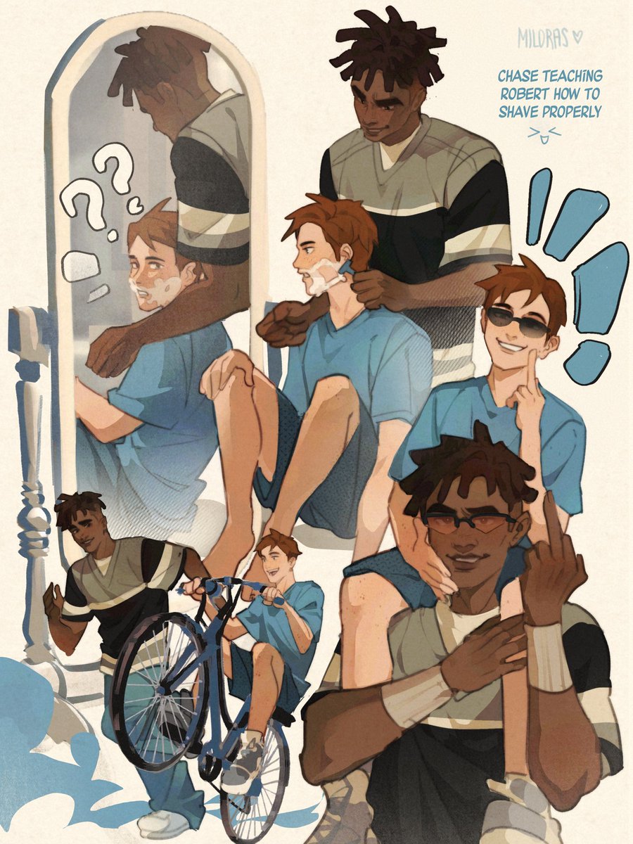 AngryMiloras's tweet image. silly bros!! #dispatch