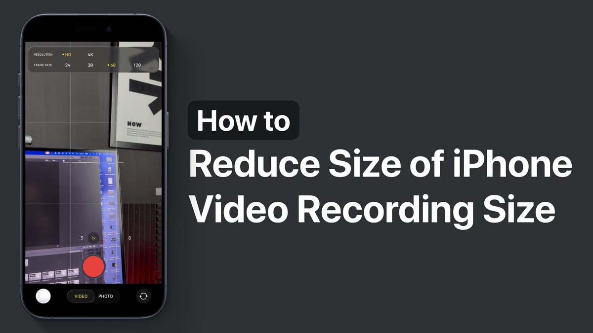 iOSHacker1's tweet image. How to Reduce iPhone Video Recording Size ioshacker.com/how-to/reduce-…