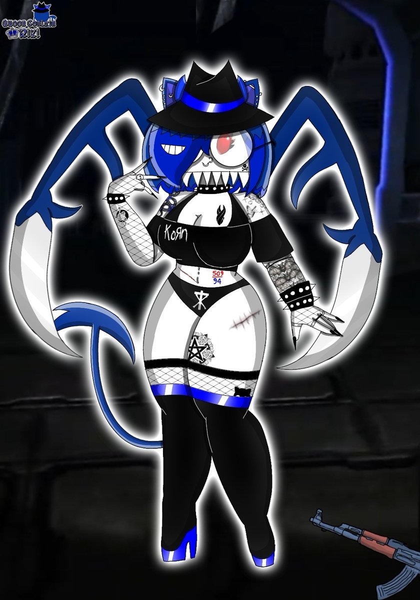 SayloinRiki's tweet photo. Necromorph Queen Genloin Sarita Riki
πΊππ½ππ¦πͺππ€β¨
.
#myoc #queengenloin #genloin #aooniloin #say #sarita #riki #CatShapeshifter #butterflydemoncat #alien #necromorph #monster #sexy #emogoth #glasses #blackhat #sharpteeth #digitalart #fixingart #tracingart #changingart https://t.co/Hq0hKurJTC