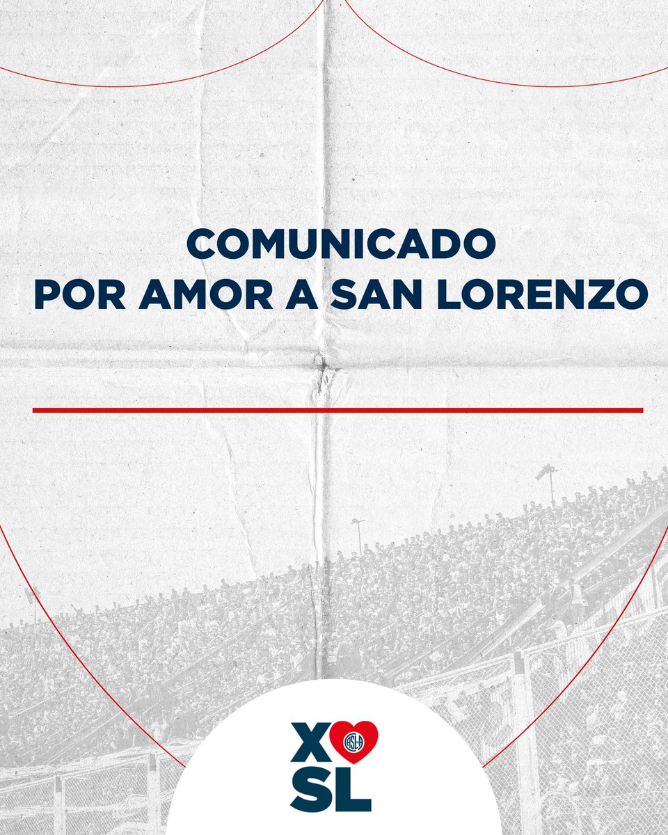 Por Amor a San Lorenzo tweet media