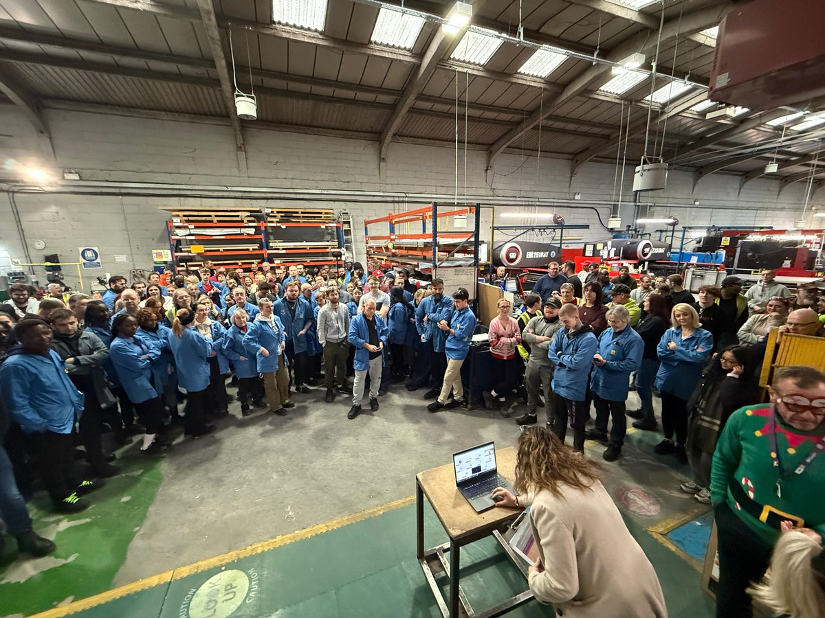 Before we close for Christmas next week, we gathered everyone in the factory for our annual end-of-year get-together. we celebrated the end of our 40th year with a commemorative book filled with stories, people, and history!

Thank you all for a great year!

#TeamKentec #40years