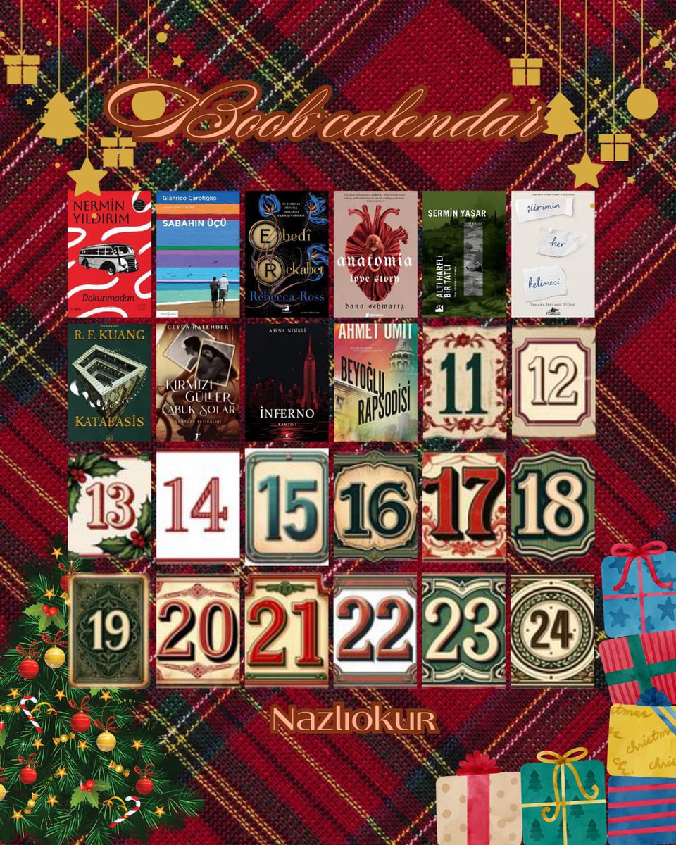 nazliiiokurr's tweet photo. 📖 Gün: 10
#bookcalendar https://t.co/fvVkTE7mVa